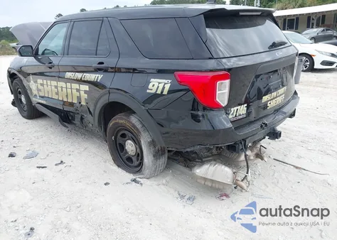 2023 Ford Police Interceptor из США, поврежденный, VIN 1FM5K8AB0PGA80038